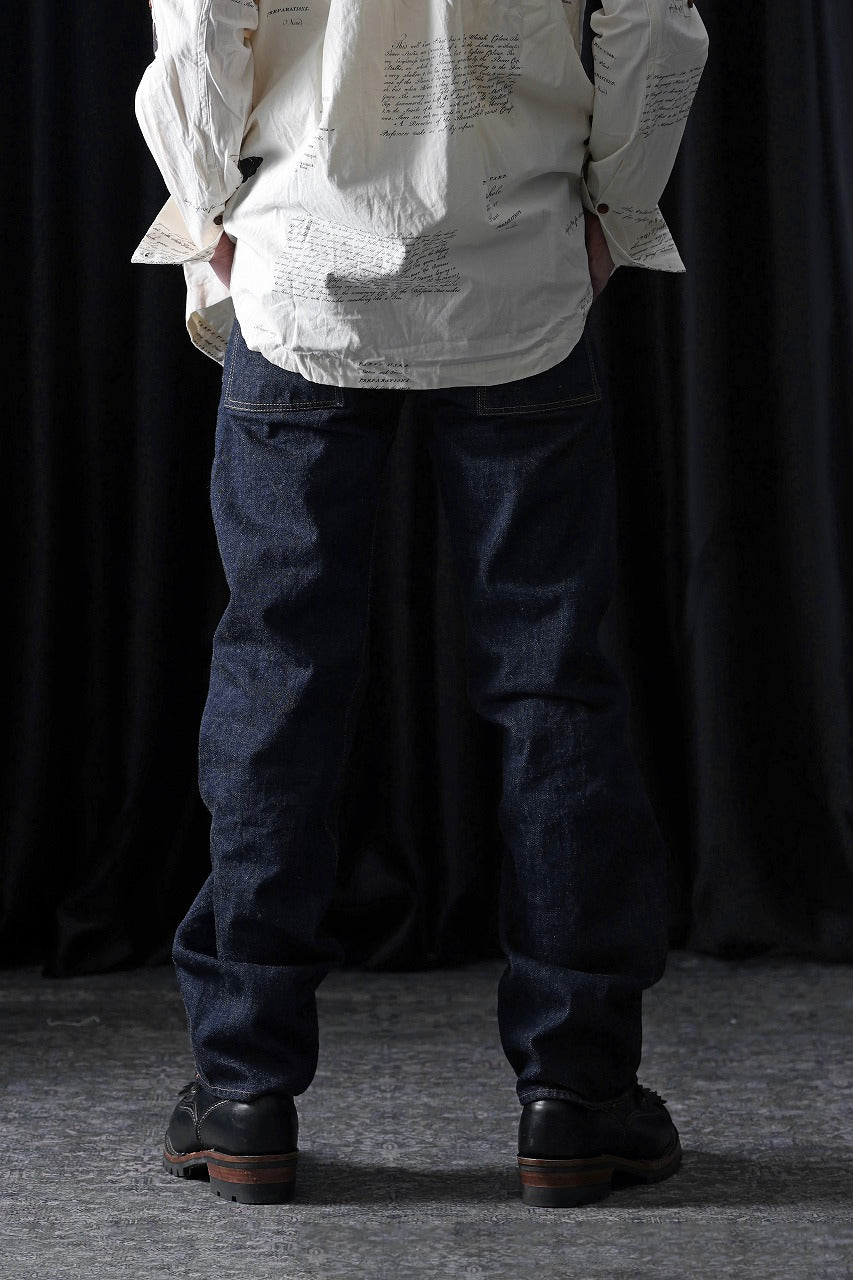 Load image into Gallery viewer, FULLCOUNT 1246W Bush Pants / 13.7oz Zimbabwe Selvedge Denim (INDIGO BLUE / ONE WASHED)