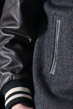 Load image into Gallery viewer, BROWN'S BEACH PHARAOH JACKET (NAVY BLUE×DARK BROWN)