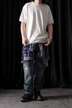 Load image into Gallery viewer, FULLCOUNT FLAT SEAM HEAVY WEIGHT T SHIRT / ORIGINAL 30/2 TIGHT TENSION JERSEY (ECRU)