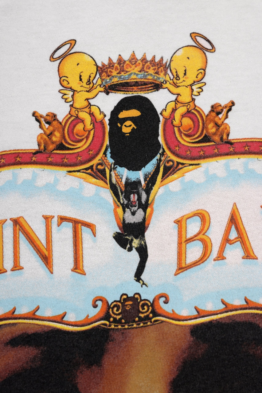 画像をギャラリービューアに読み込む, SAINT Mxxxxxx × A BATHING APE® SS TEE / GENERATION (WHITE)
