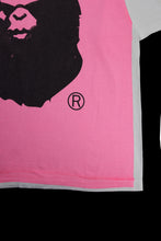 画像をギャラリービューアに読み込む, SAINT Mxxxxxx × A BATHING APE® SS TEE / HAND PRINT (WHITE+PINK)