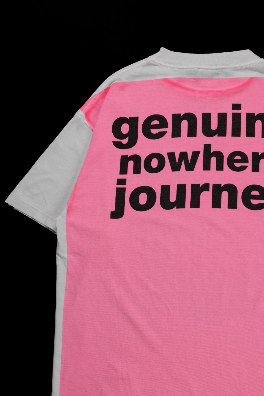 画像をギャラリービューアに読み込む, SAINT Mxxxxxx × A BATHING APE® SS TEE / HAND PRINT (WHITE+PINK)