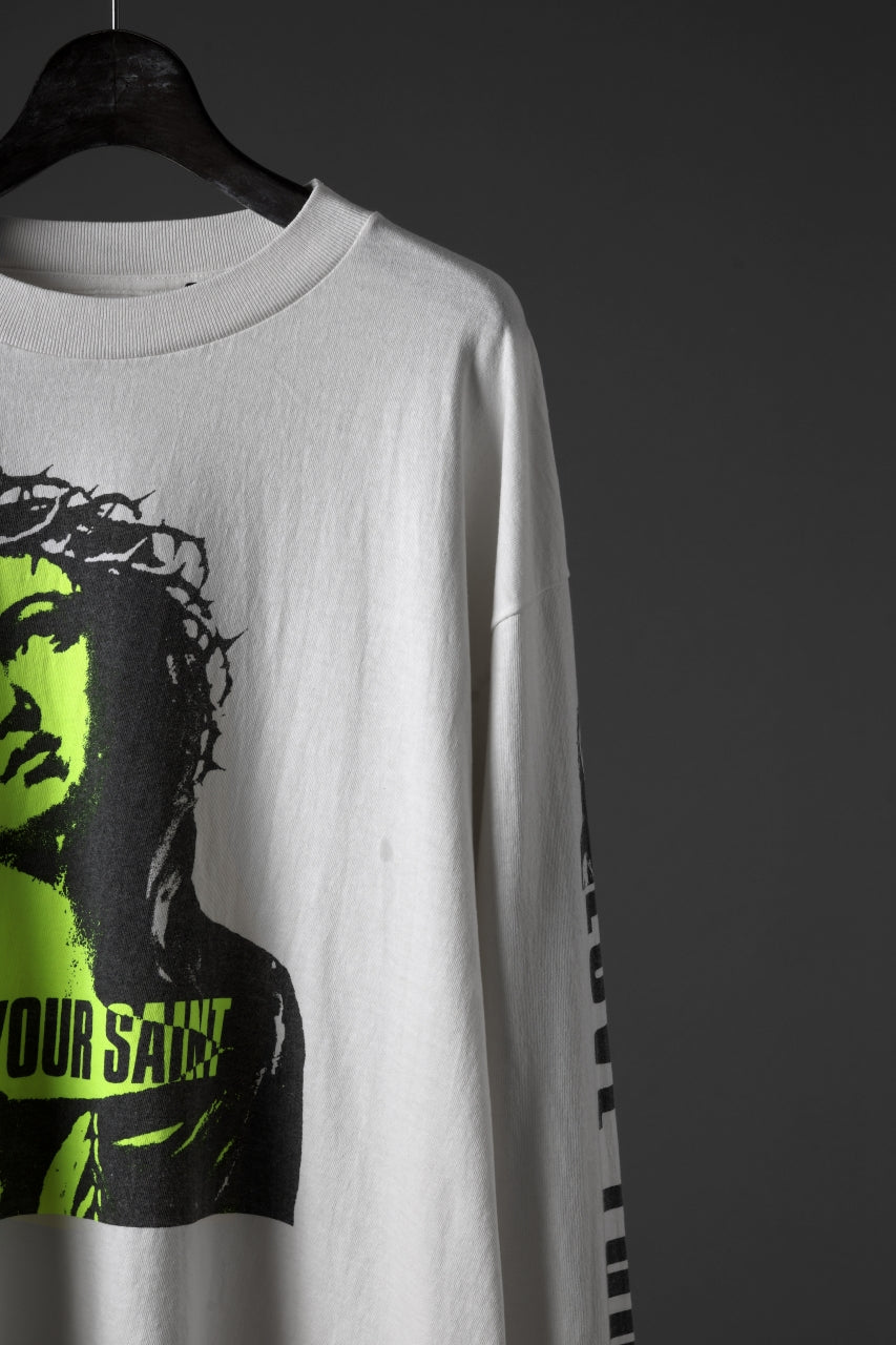 画像をギャラリービューアに読み込む, SAINT Mxxxxxx LOVE UR SAINT LS TEE (WHITE）