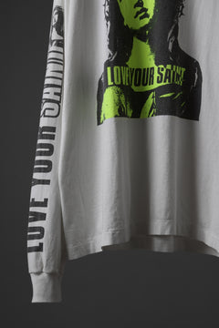 画像をギャラリービューアに読み込む, SAINT Mxxxxxx LOVE UR SAINT LS TEE (WHITE）