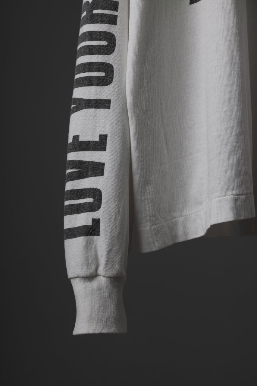 画像をギャラリービューアに読み込む, SAINT Mxxxxxx LOVE UR SAINT LS TEE (WHITE）