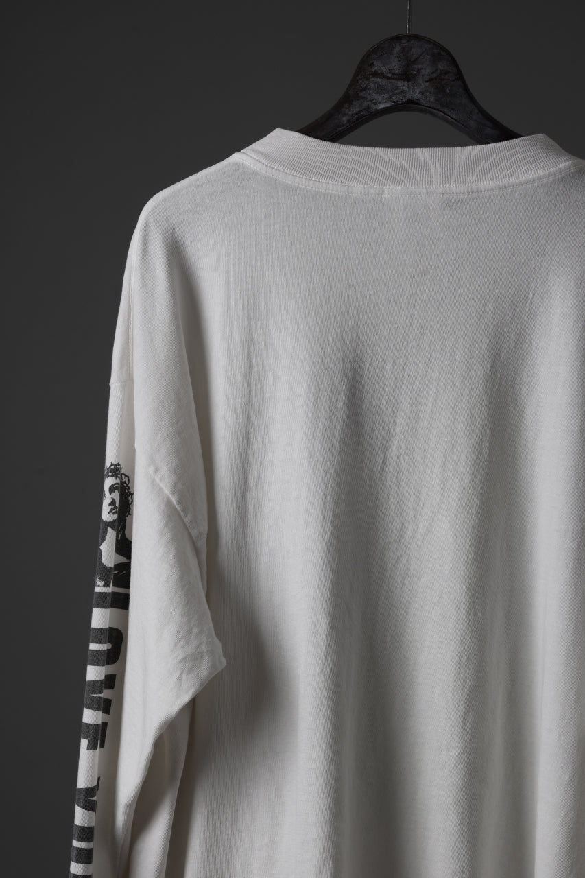 画像をギャラリービューアに読み込む, SAINT Mxxxxxx LOVE UR SAINT LS TEE (WHITE）