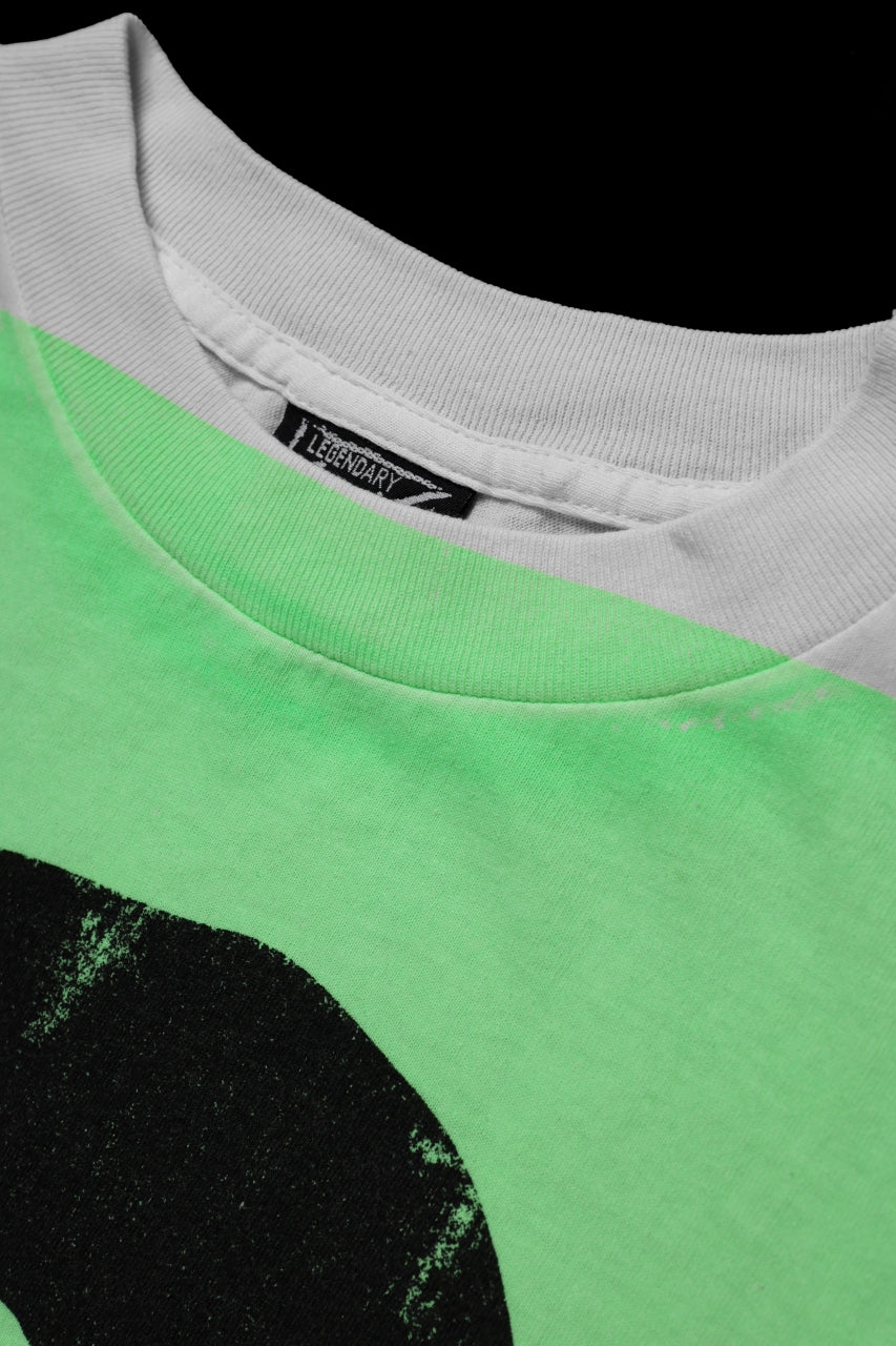 画像をギャラリービューアに読み込む, SAINT Mxxxxxx × A BATHING APE® SS TEE / HAND PRINT (WHITE+GREEN)