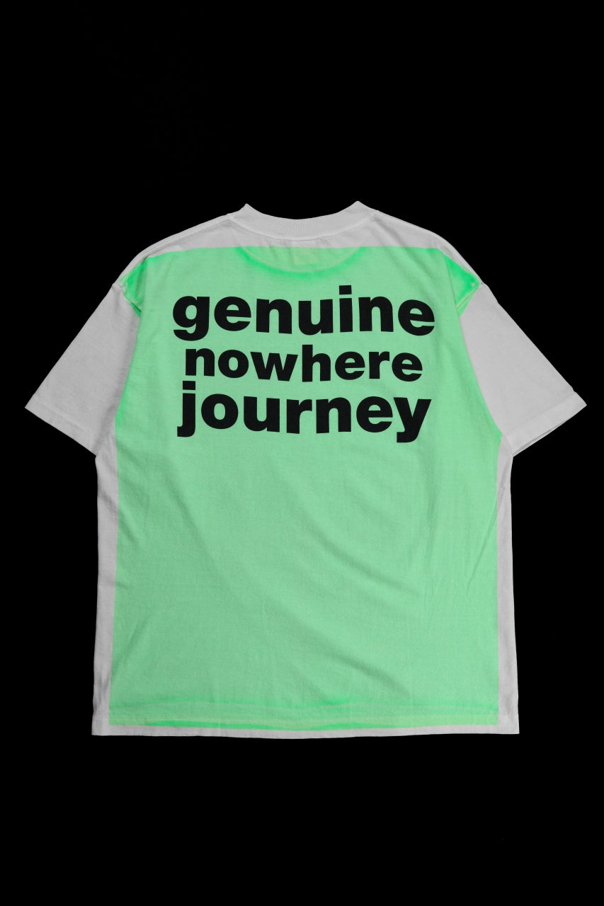 画像をギャラリービューアに読み込む, SAINT Mxxxxxx × A BATHING APE® SS TEE / HAND PRINT (WHITE+GREEN)