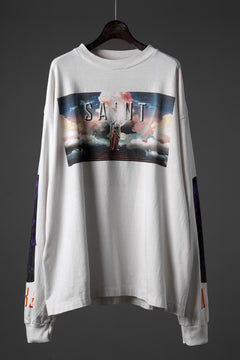 画像をギャラリービューアに読み込む, SAINT Mxxxxxx SAINT PICTURES LS TEE (WHITE)