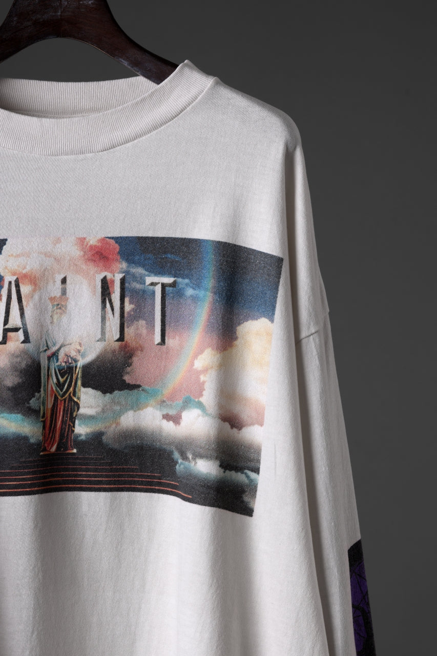 画像をギャラリービューアに読み込む, SAINT Mxxxxxx SAINT PICTURES LS TEE (WHITE)