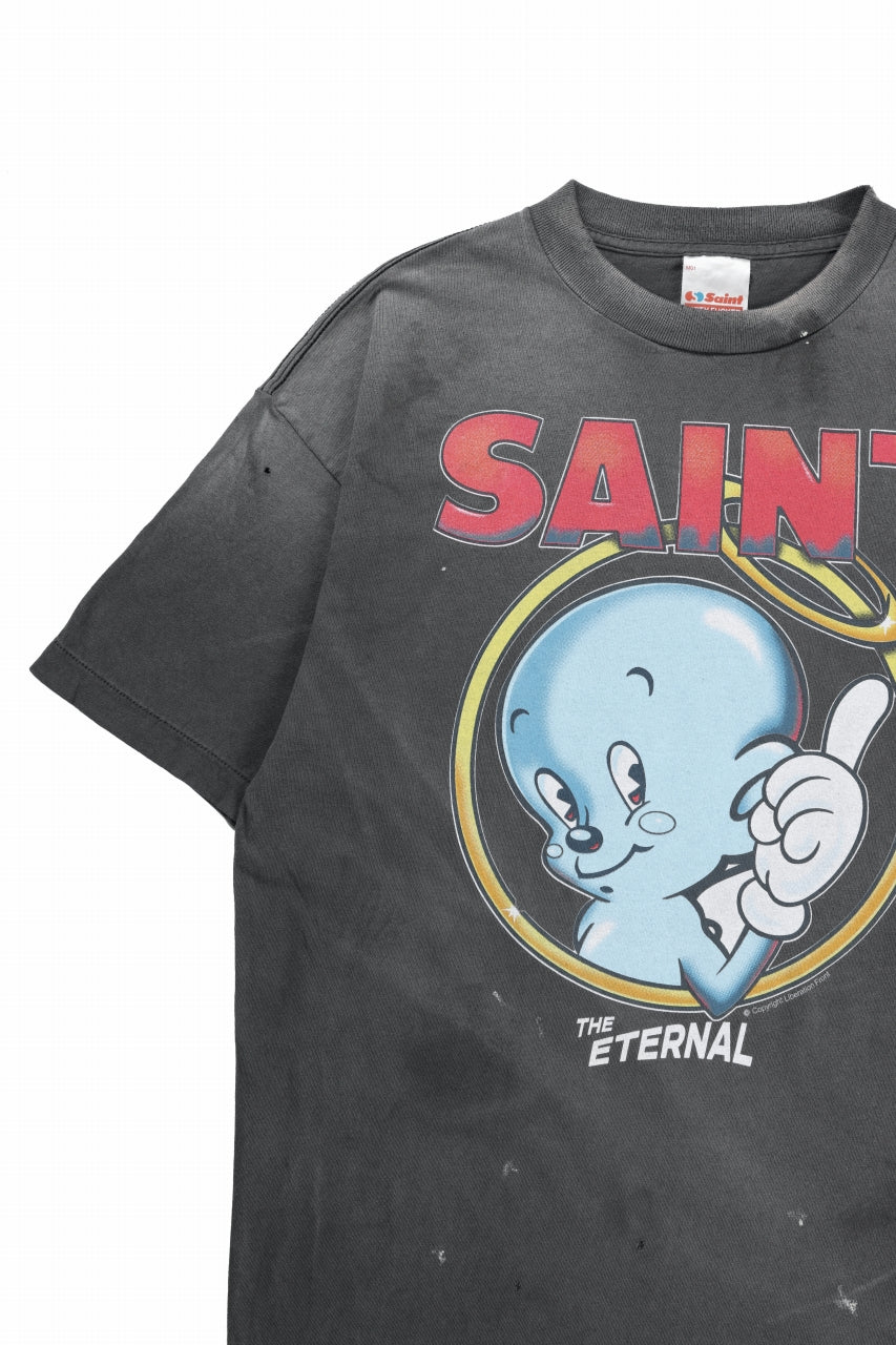 画像をギャラリービューアに読み込む, SAINT Mxxxxxx SS TEE / BABY MICHAEL (BLACK)