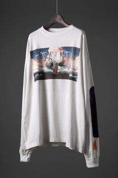 画像をギャラリービューアに読み込む, SAINT Mxxxxxx SAINT PICTURES LS TEE (WHITE)
