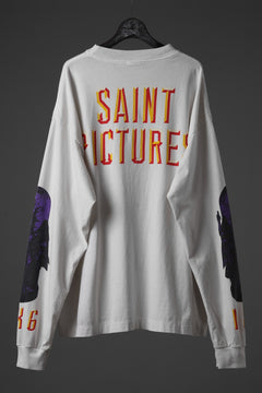 画像をギャラリービューアに読み込む, SAINT Mxxxxxx SAINT PICTURES LS TEE (WHITE)