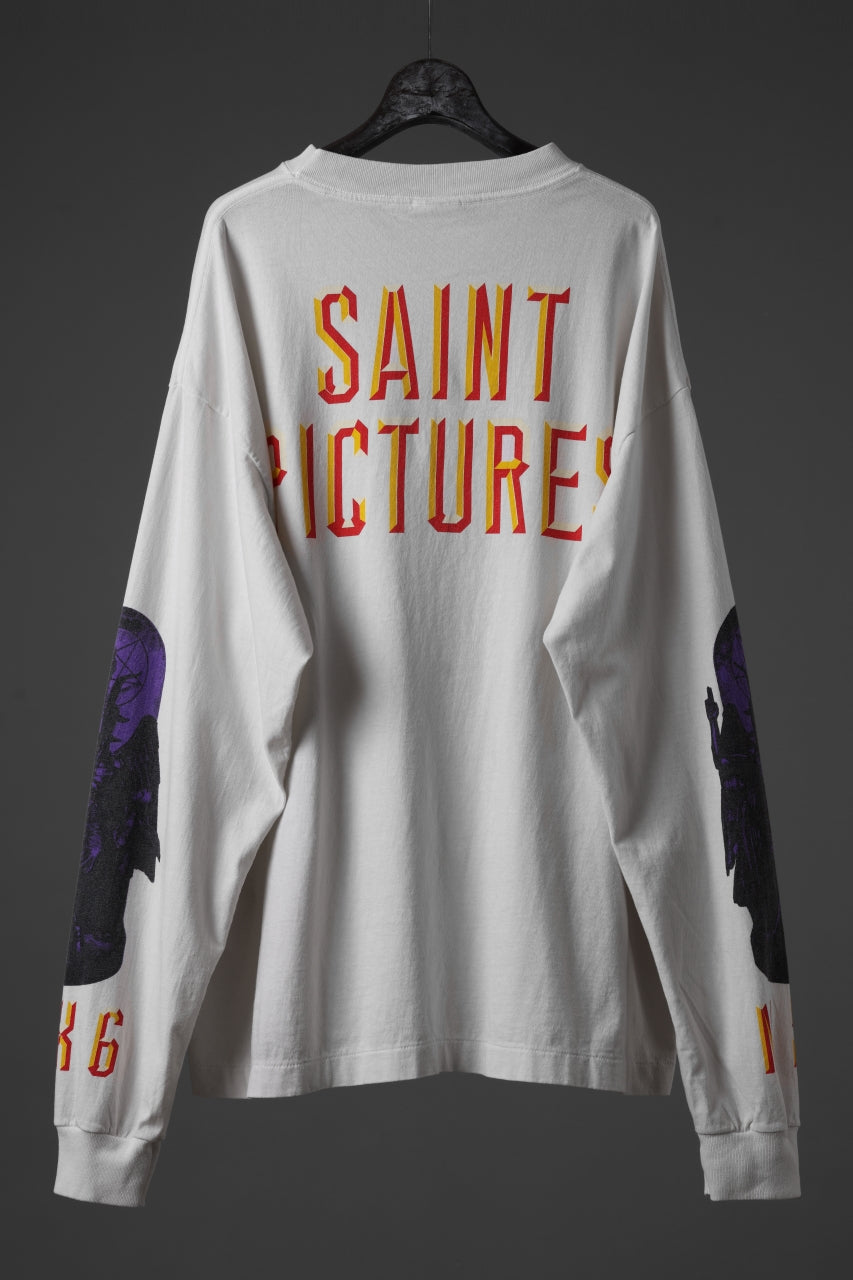 画像をギャラリービューアに読み込む, SAINT Mxxxxxx SAINT PICTURES LS TEE (WHITE)