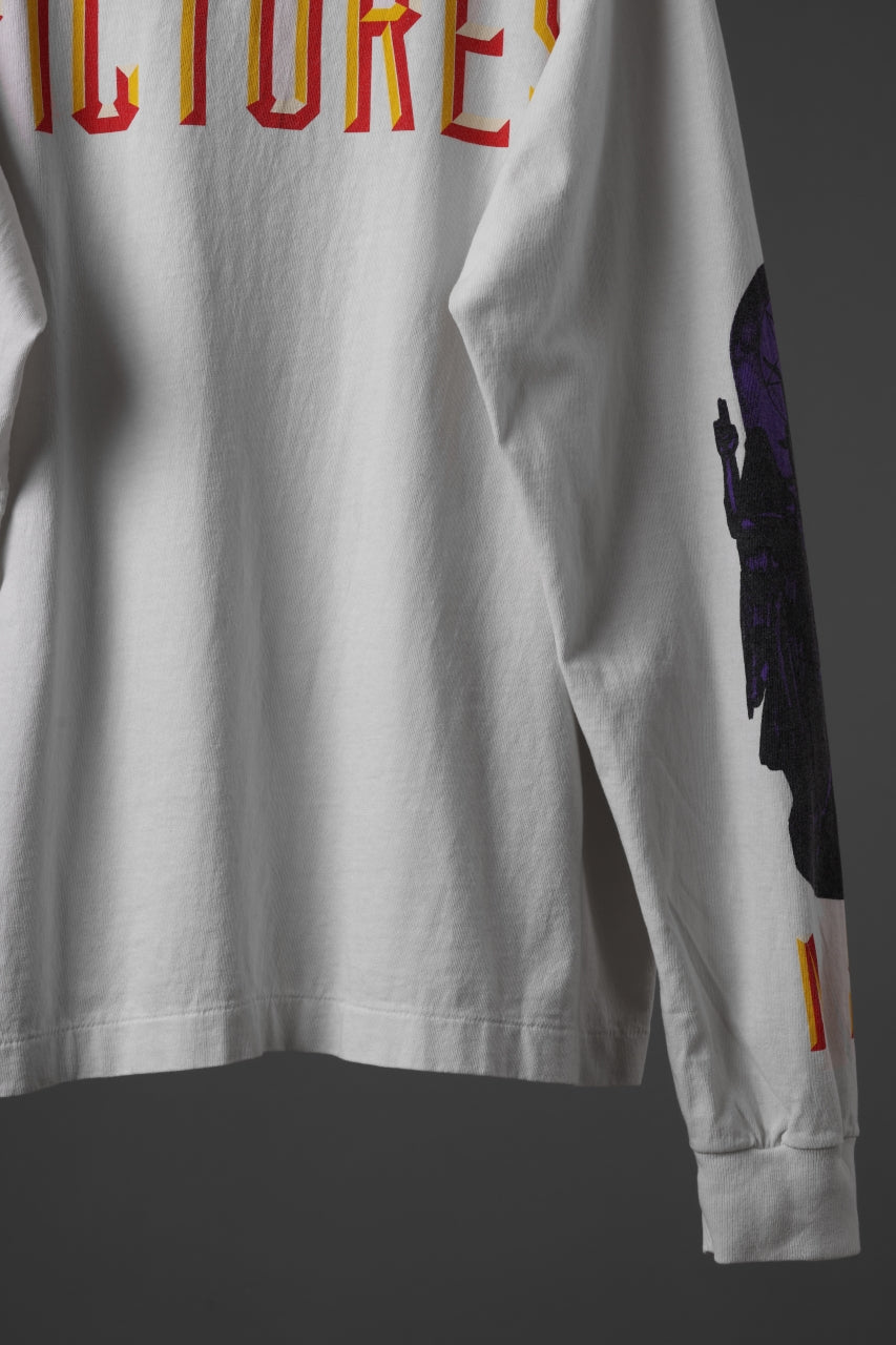 SAINT Mxxxxxx SAINT PICTURES LS TEE (WHITE)