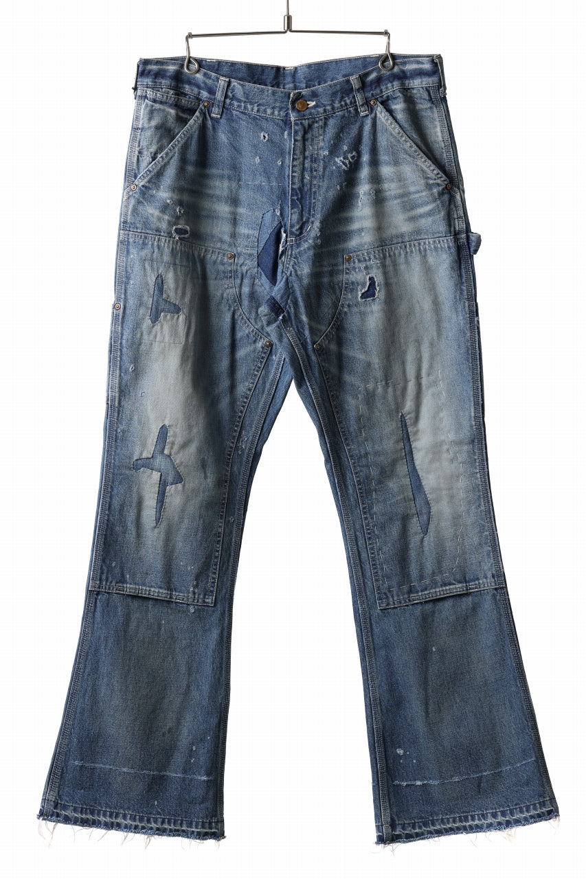 SAINT Mxxxxxx DENIM DOUBLE KNEE (BLUE)