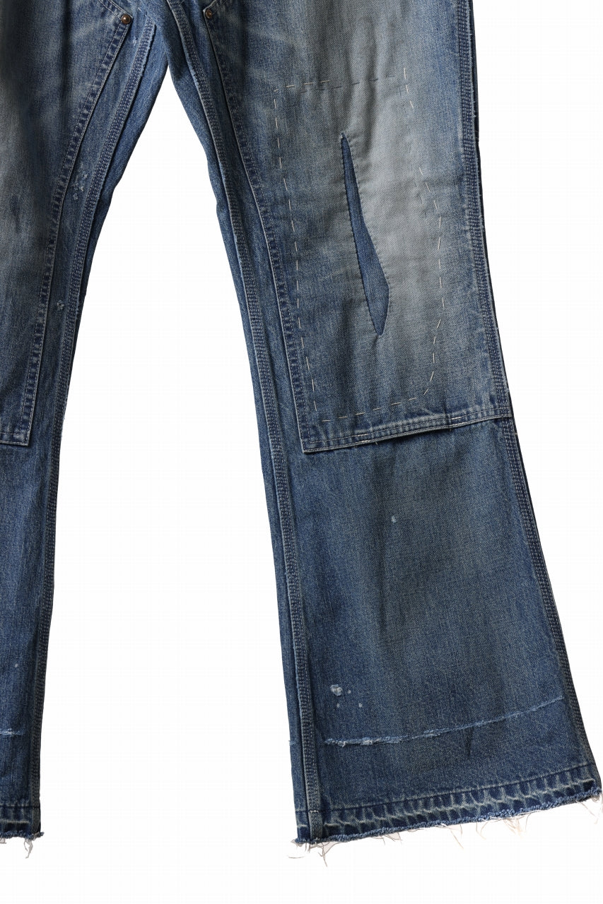 画像をギャラリービューアに読み込む, SAINT Mxxxxxx DENIM DOUBLE KNEE (BLUE)