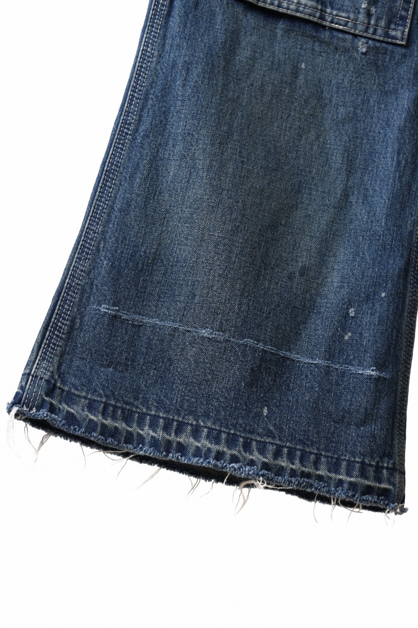 画像をギャラリービューアに読み込む, SAINT Mxxxxxx DENIM DOUBLE KNEE (BLUE)