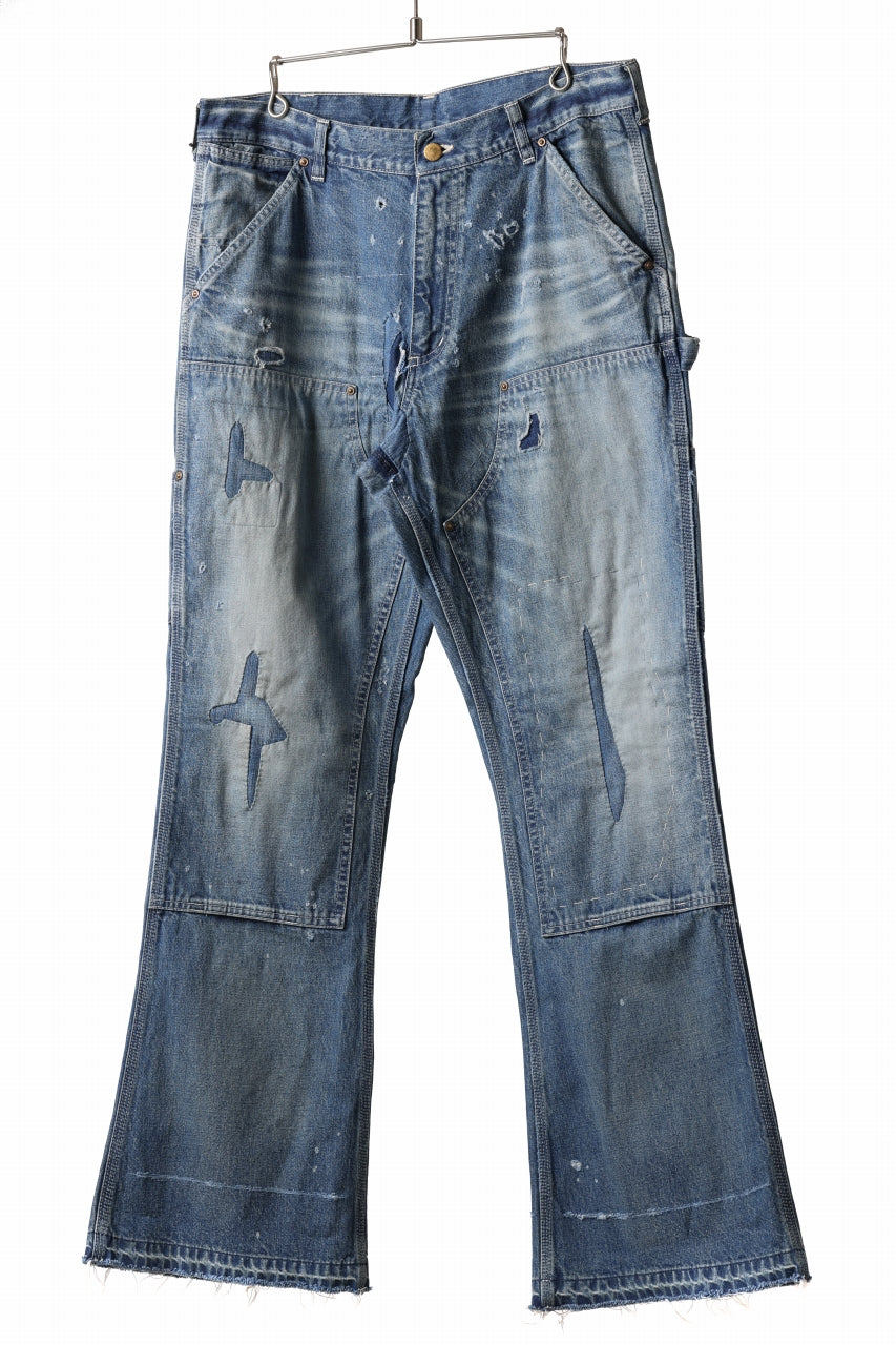 画像をギャラリービューアに読み込む, SAINT Mxxxxxx DENIM DOUBLE KNEE (BLUE)