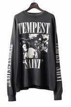 画像をギャラリービューアに読み込む, SAINT Mxxxxxx TEMPEST LS TEE (BLACK)