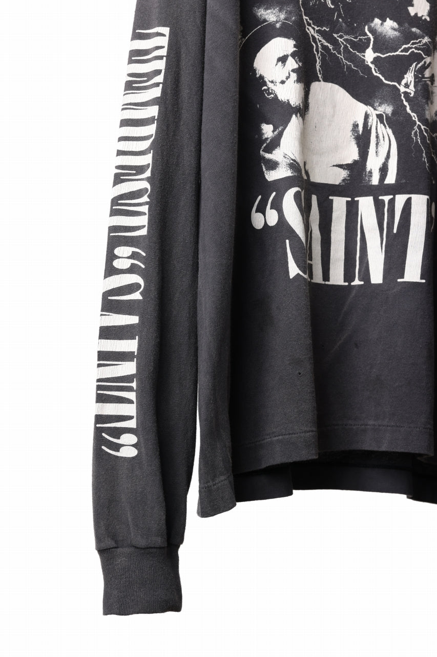 SAINT Mxxxxxx TEMPEST LS TEE (BLACK)