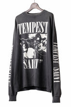 画像をギャラリービューアに読み込む, SAINT Mxxxxxx TEMPEST LS TEE (BLACK)