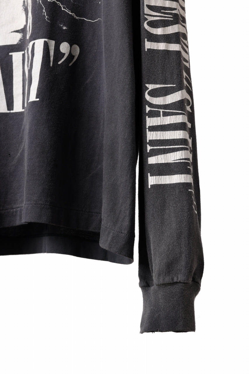 SAINT Mxxxxxx TEMPEST LS TEE (BLACK)