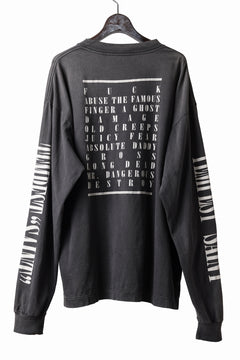 画像をギャラリービューアに読み込む, SAINT Mxxxxxx TEMPEST LS TEE (BLACK)