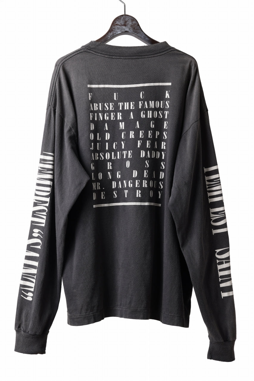 画像をギャラリービューアに読み込む, SAINT Mxxxxxx TEMPEST LS TEE (BLACK)