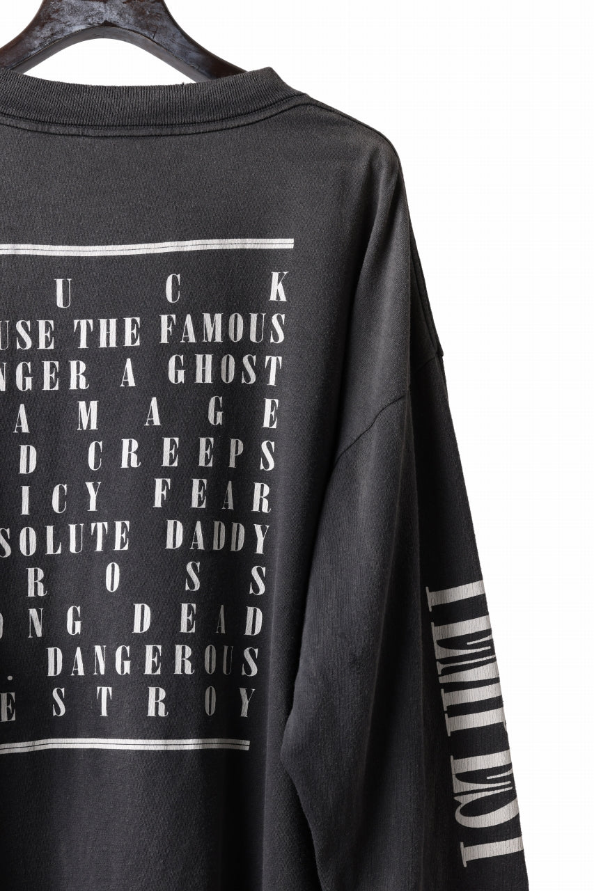 SAINT Mxxxxxx TEMPEST LS TEE (BLACK)