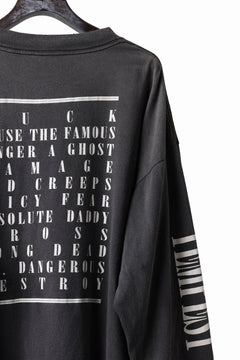 画像をギャラリービューアに読み込む, SAINT Mxxxxxx TEMPEST LS TEE (BLACK)