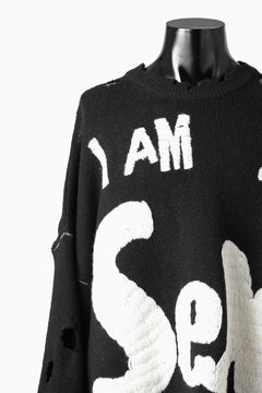 画像をギャラリービューアに読み込む, SAINT Mxxxxxx Sex Pistols I AM A CREWNECK KINT (BLACK)