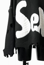 画像をギャラリービューアに読み込む, SAINT Mxxxxxx Sex Pistols I AM A CREWNECK KINT (BLACK)