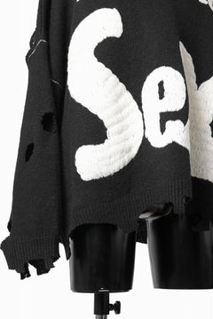 画像をギャラリービューアに読み込む, SAINT Mxxxxxx Sex Pistols I AM A CREWNECK KINT (BLACK)
