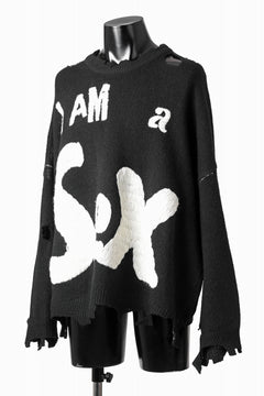 画像をギャラリービューアに読み込む, SAINT Mxxxxxx Sex Pistols I AM A CREWNECK KINT (BLACK)