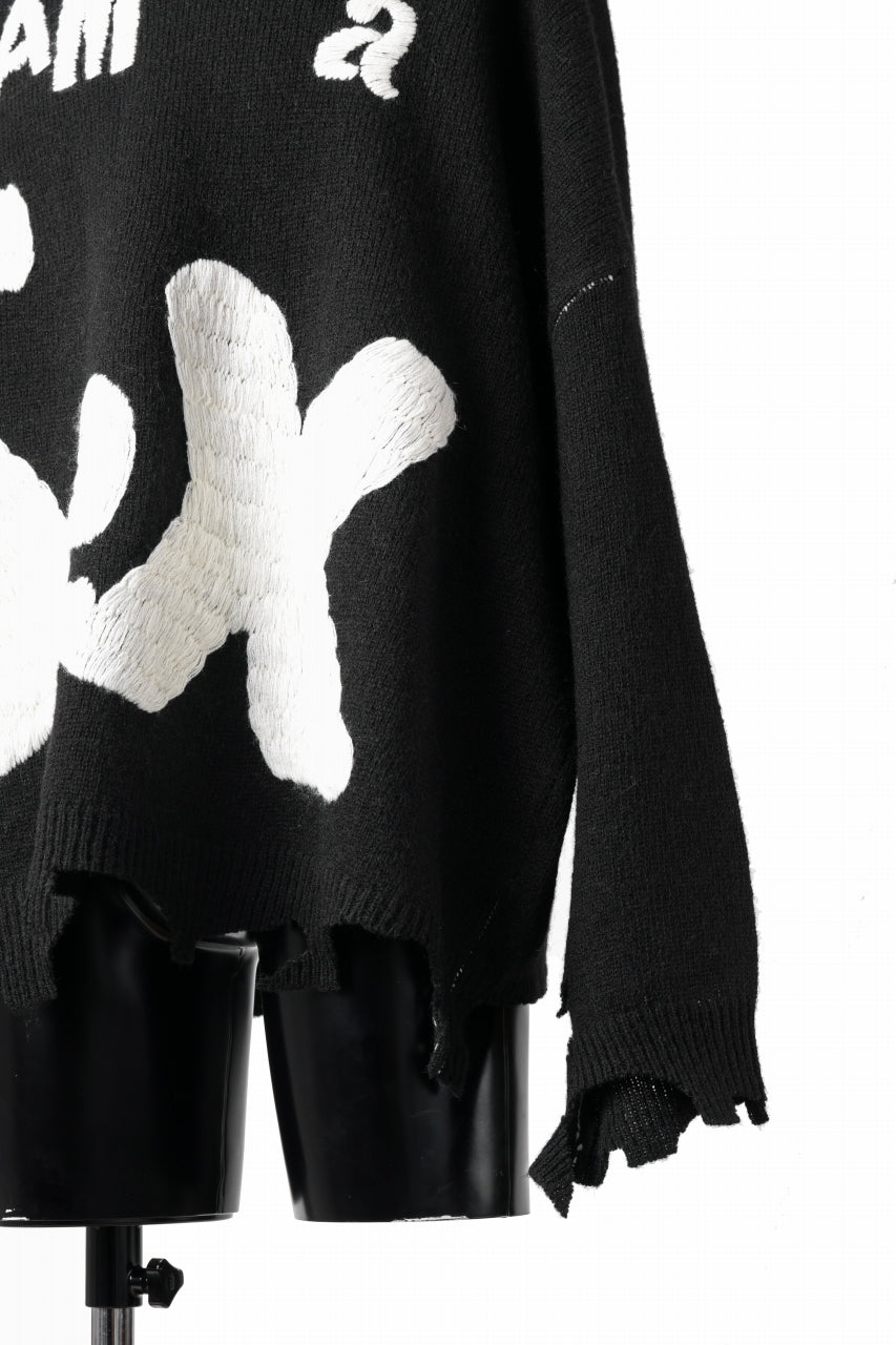 画像をギャラリービューアに読み込む, SAINT Mxxxxxx Sex Pistols I AM A CREWNECK KINT (BLACK)