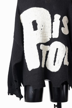 画像をギャラリービューアに読み込む, SAINT Mxxxxxx Sex Pistols I AM A CREWNECK KINT (BLACK)