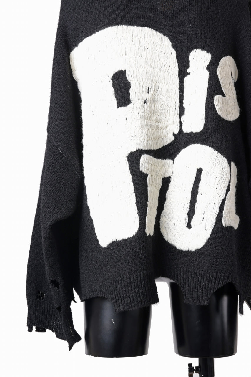 画像をギャラリービューアに読み込む, SAINT Mxxxxxx Sex Pistols I AM A CREWNECK KINT (BLACK)