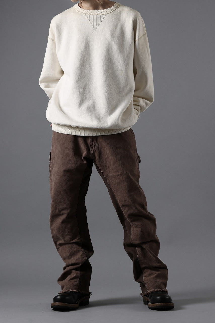 FULLCOUNT x N/07 exclusive Double V Set In Sleeve / Mother Cotton "Exhausted" (Ecru)