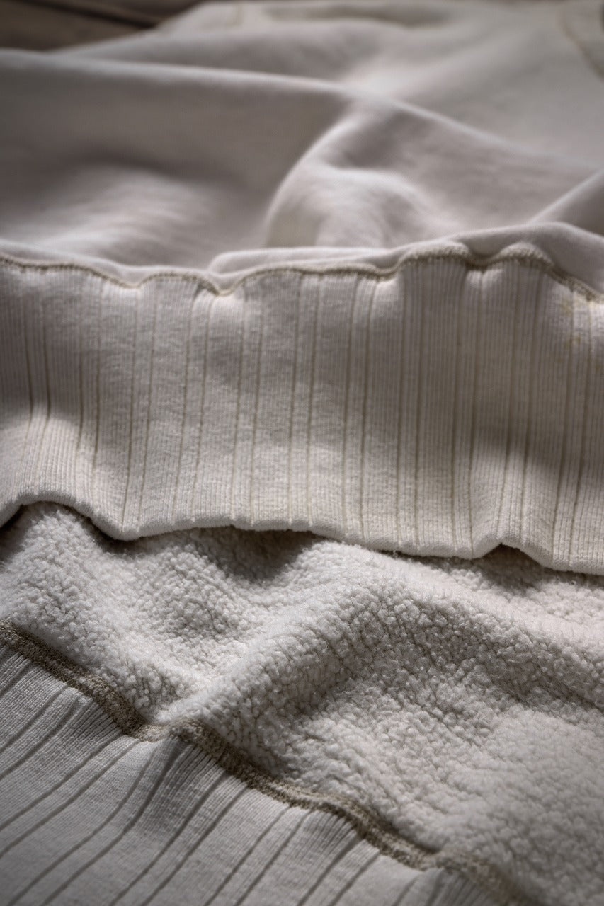 FULLCOUNT x N/07 exclusive Double V Set In Sleeve / Mother Cotton "Exhausted" (Ecru)