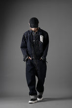 画像をギャラリービューアに読み込む, FULLCOUNT WWⅡ model Brown Cotton Denim Jacket / 13.7oz Zimbabwe Selvedge Denim (INDIGO BLUE / ONE WASHED)