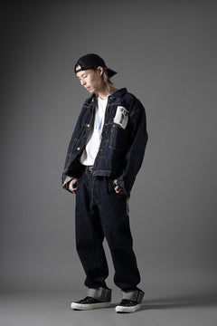 画像をギャラリービューアに読み込む, FULLCOUNT WWⅡ model Brown Cotton Denim Jacket / 13.7oz Zimbabwe Selvedge Denim (INDIGO BLUE / ONE WASHED)