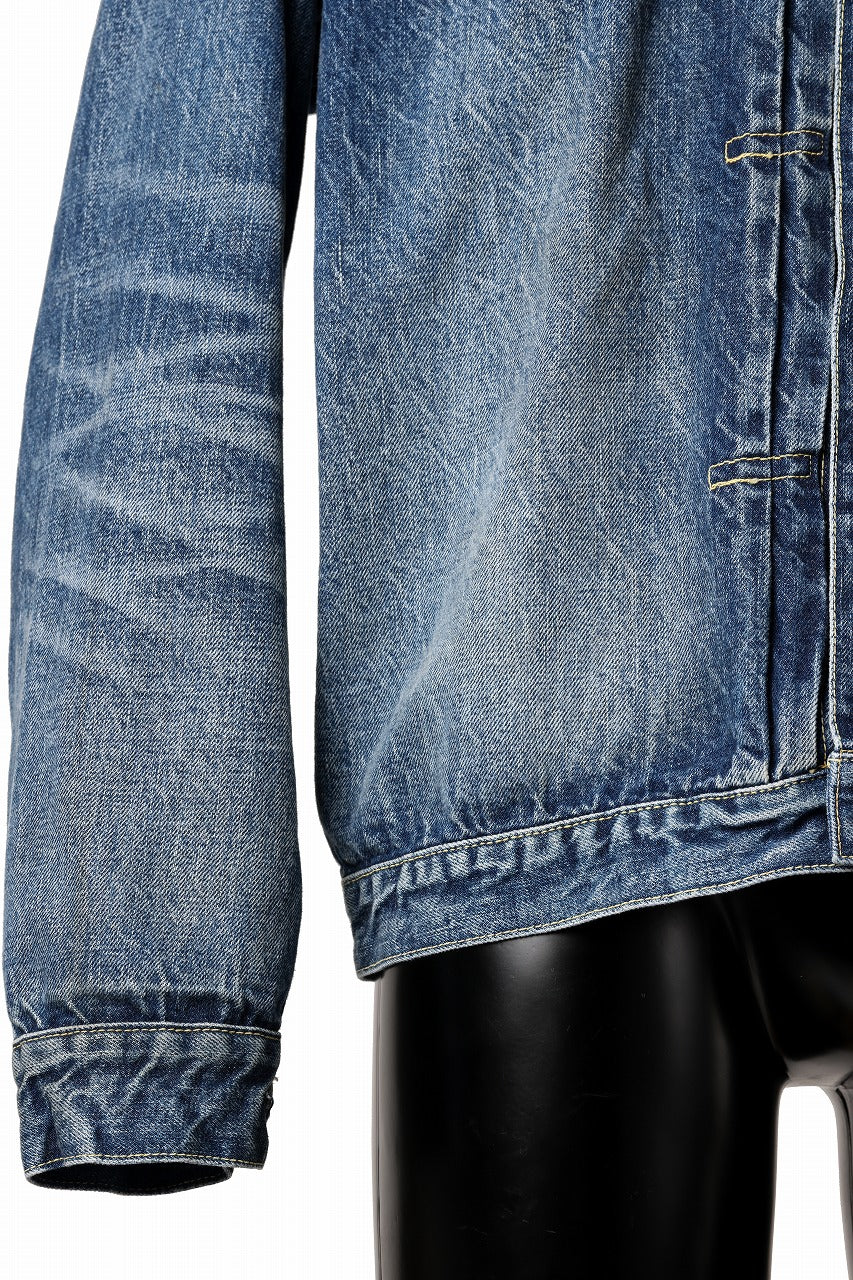 FULLCOUNT "More Than Real" Type 1 Denim Jacket / 13.7oz Zimbabwe Selvedge Denim (INDIGO BLUE)
