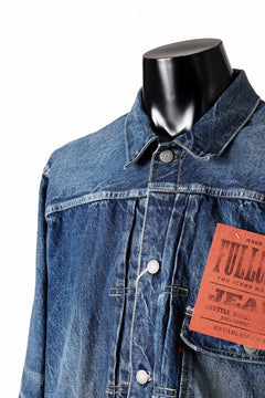 Load image into Gallery viewer, FULLCOUNT &quot;More Than Real&quot; Type 1 Denim Jacket / 13.7oz Zimbabwe Selvedge Denim (INDIGO BLUE)