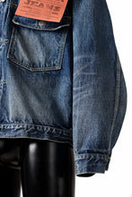 Load image into Gallery viewer, FULLCOUNT &quot;More Than Real&quot; Type 1 Denim Jacket / 13.7oz Zimbabwe Selvedge Denim (INDIGO BLUE)