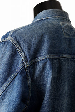 Load image into Gallery viewer, FULLCOUNT &quot;More Than Real&quot; Type 1 Denim Jacket / 13.7oz Zimbabwe Selvedge Denim (INDIGO BLUE)