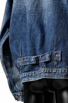 Load image into Gallery viewer, FULLCOUNT &quot;More Than Real&quot; Type 1 Denim Jacket / 13.7oz Zimbabwe Selvedge Denim (INDIGO BLUE)