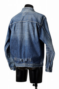 Load image into Gallery viewer, FULLCOUNT &quot;More Than Real&quot; Type 1 Denim Jacket / 13.7oz Zimbabwe Selvedge Denim (INDIGO BLUE)