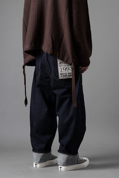 画像をギャラリービューアに読み込む, FULLCOUNT x N/07 x LOOM exclusive WIDE TAPERED DENIM PANTS / 11.5oz ZIMBABWE DENIM (INDIGO BLUE / ONE WASHED)