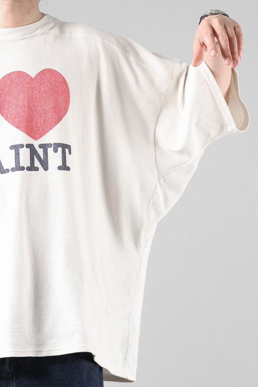 画像をギャラリービューアに読み込む, SAINT Mxxxxxx SS T-SHIRT / FOOTBALL (WHITE)